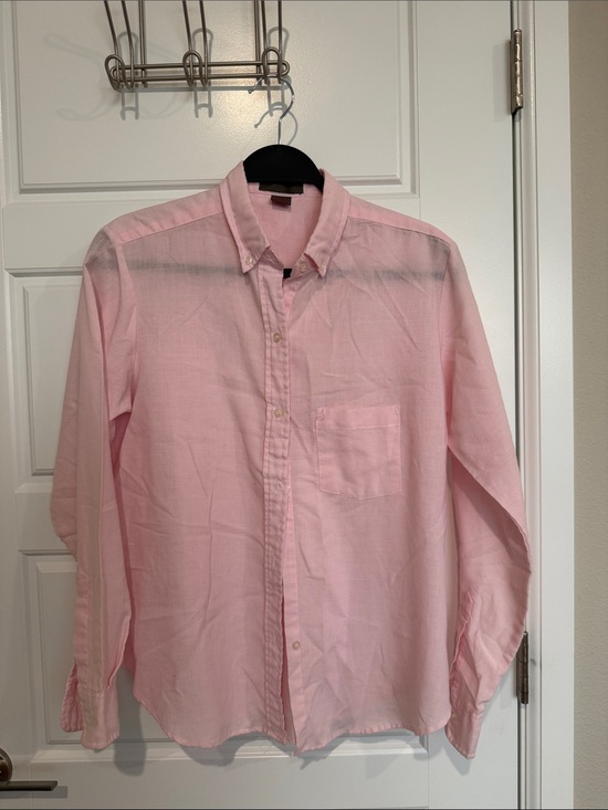 Trend Setter Diva Boutique Tops - Trend Setter Diva Boutique Light Pink Button-Down Shirt